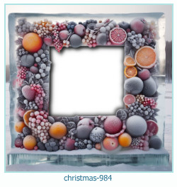 Christmas photo frame 984