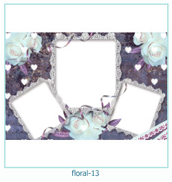 Floral Collages Frames 13