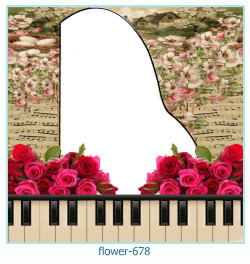 flower Photo frame 678